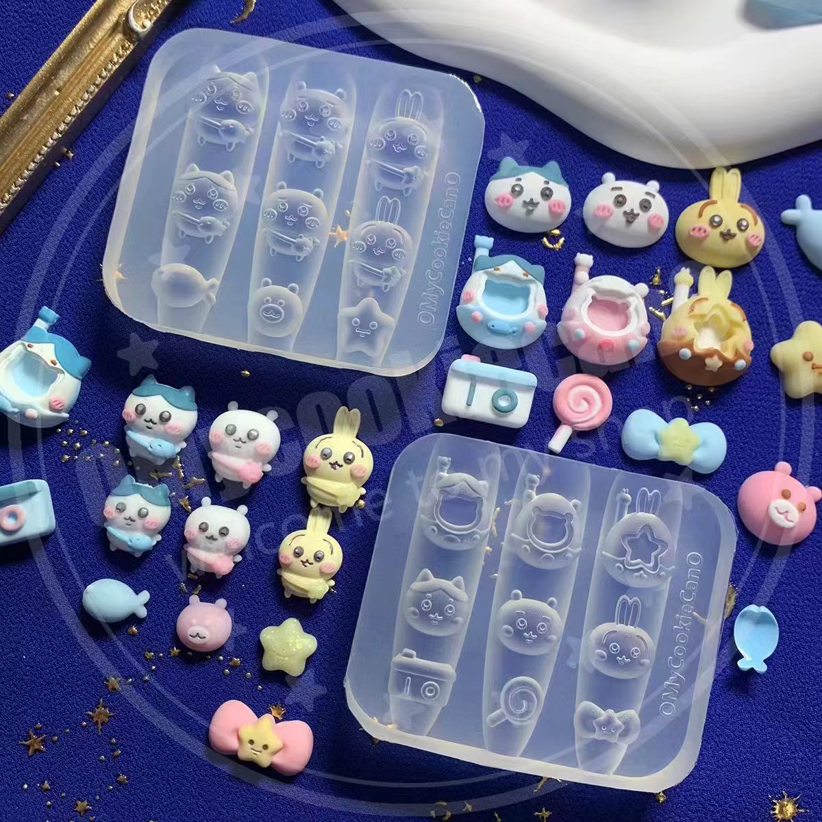 Nail Art One Piece - 1pc Ice Cream Ball 3D Acrylic