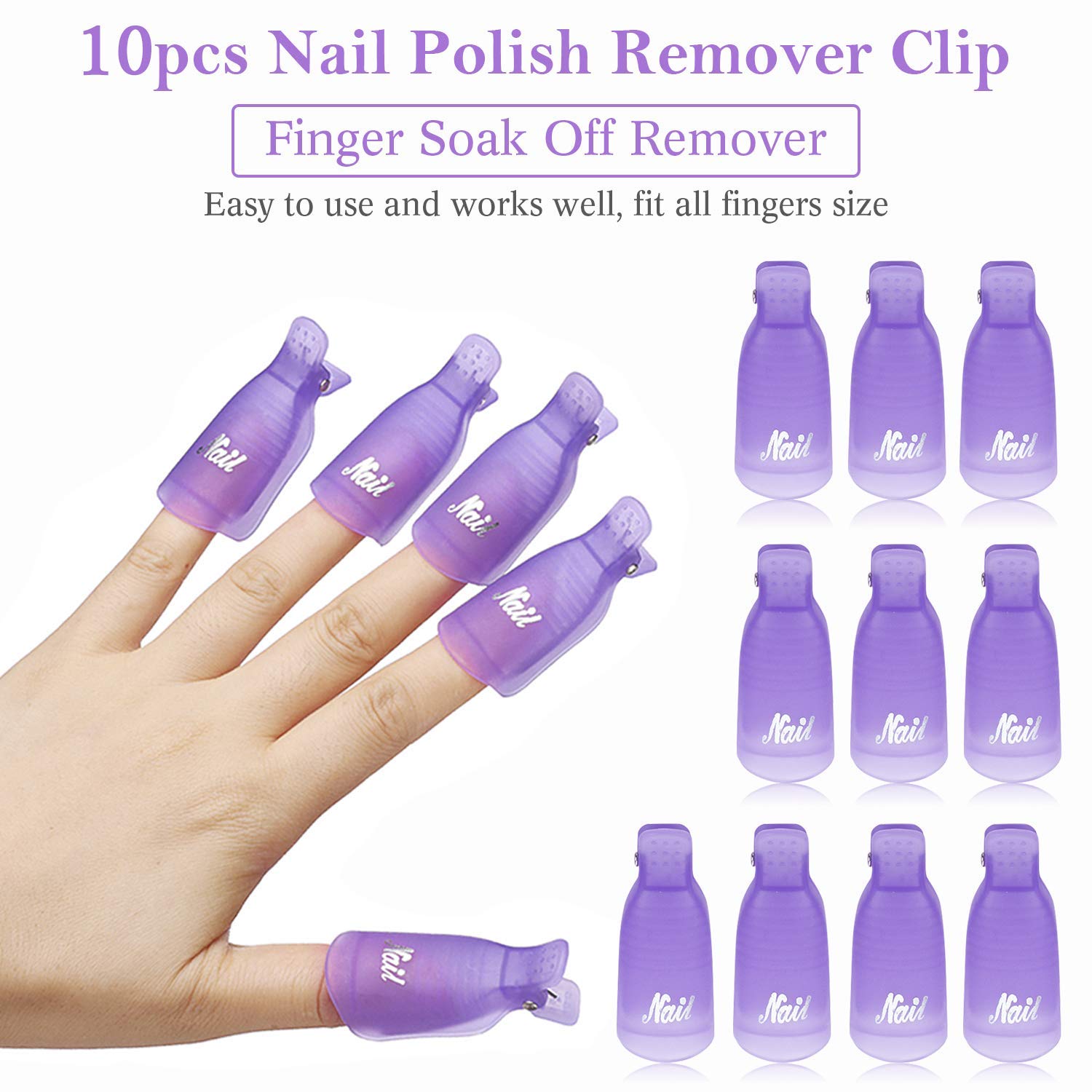 LULAA 10Pcs/16Pcs Plastic Acry - Nail Art Gel Polish 评论和价格