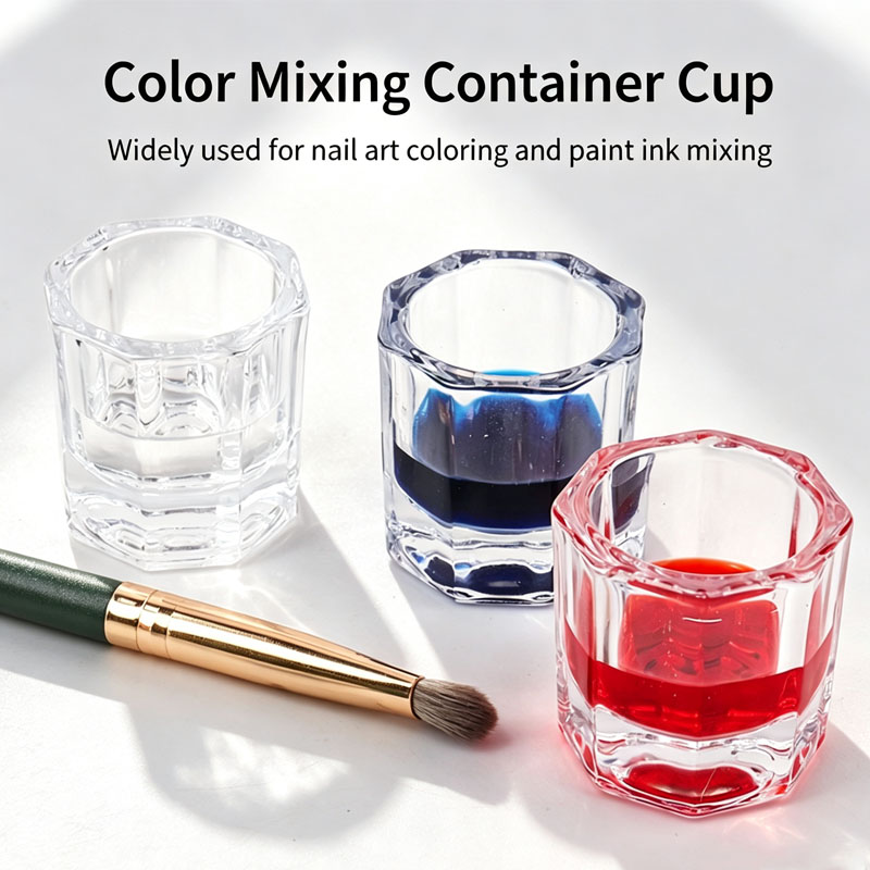 1pcs Nail Crystal Glass Nail C - Acrylic Powder Clear 评论和价格