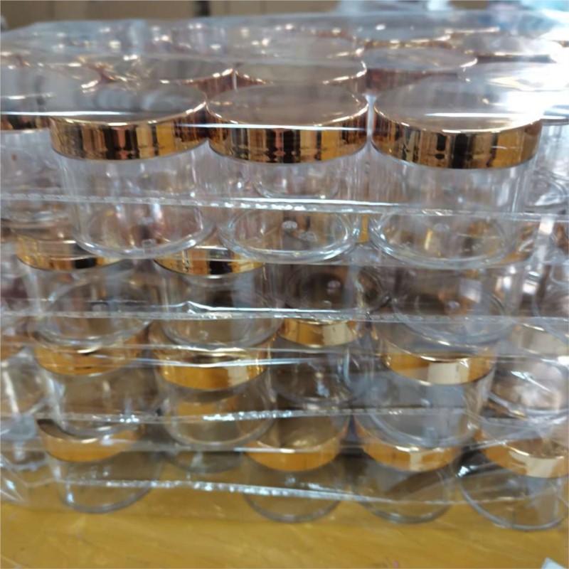 20/50/100Pcs Gold Lid Clear Em - Acrylic Powder Clear 评论和价格