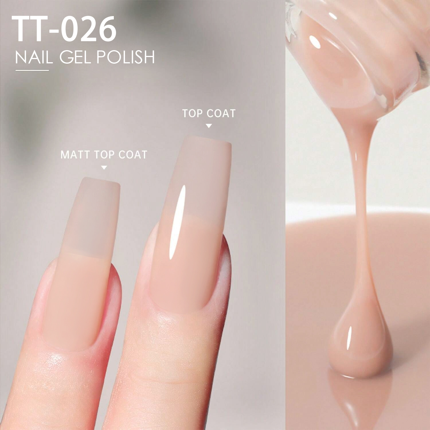 TARTU 8ml Semi Permanent Jelly - Nail Art Natural Pink 评论和价格