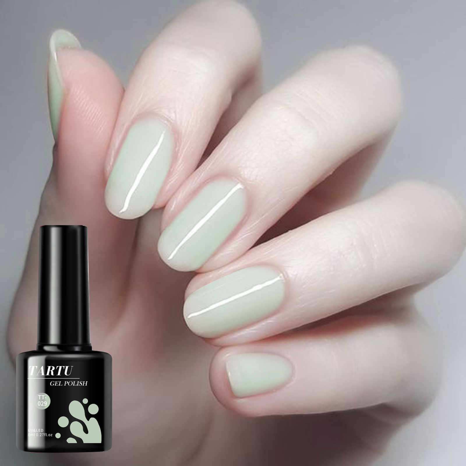 TARTU 8ml Semi Permanent Jelly - Nail Art Natural Pink 评论和价格