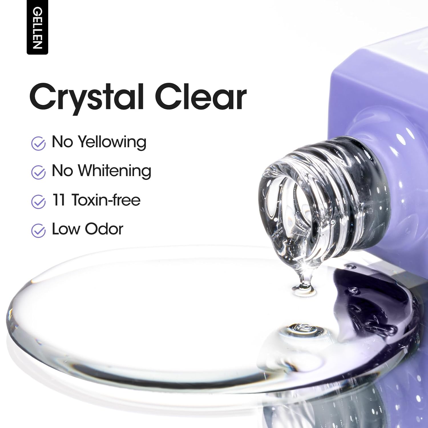 GELLEN Nail Gel Top Coat 18ML  - Gel Top Coat 评论和价格