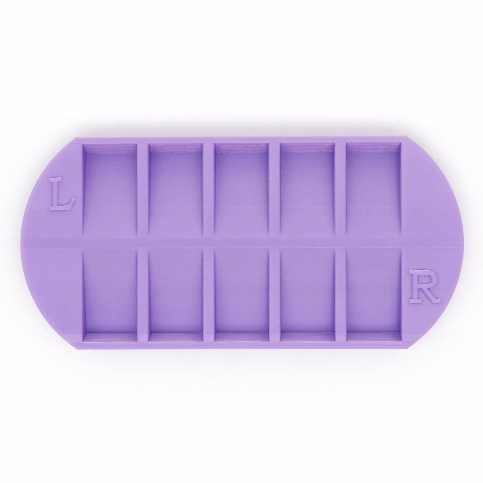 8-Grids Nail Tip Storage Tray  - Nail Art Sch 评论和价格
