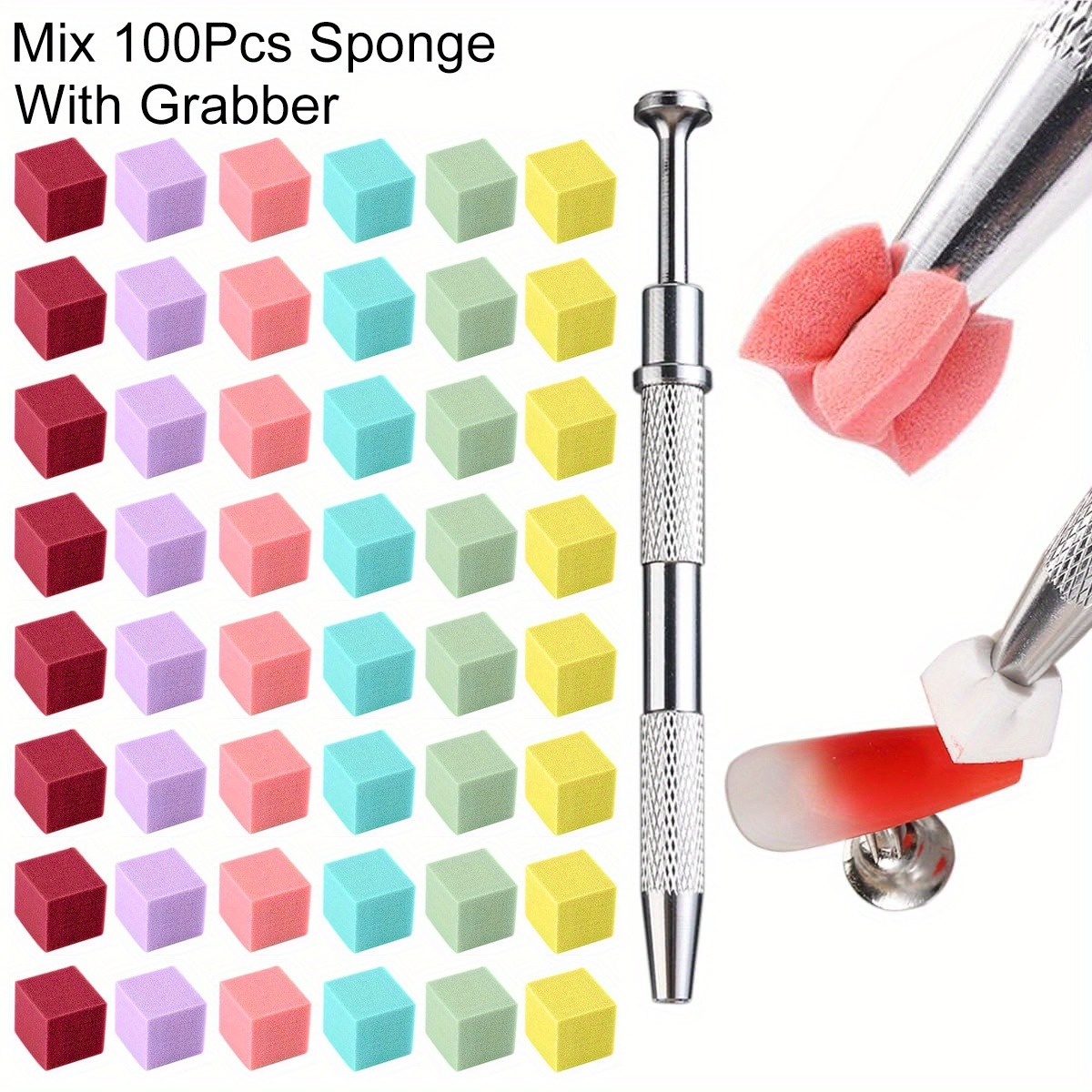 1/50/100Pcs Square Nail Art Sp - Nail Art Sch 评论和价格