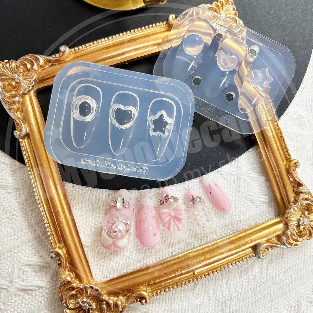 1pc  Ice Cream Ball 3D Acrylic - Nail Art One Piece 评论和价格