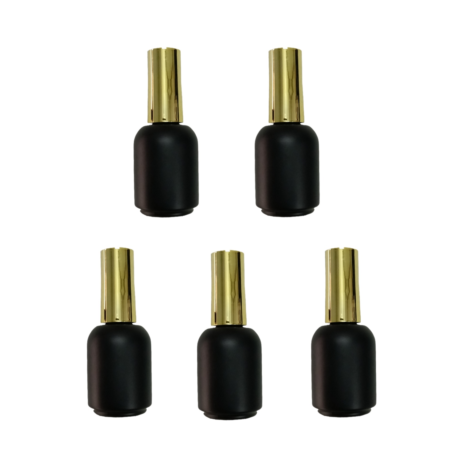 20ML 5 Pieces Empty Black Glas - Nail Art Sch 评论和价格