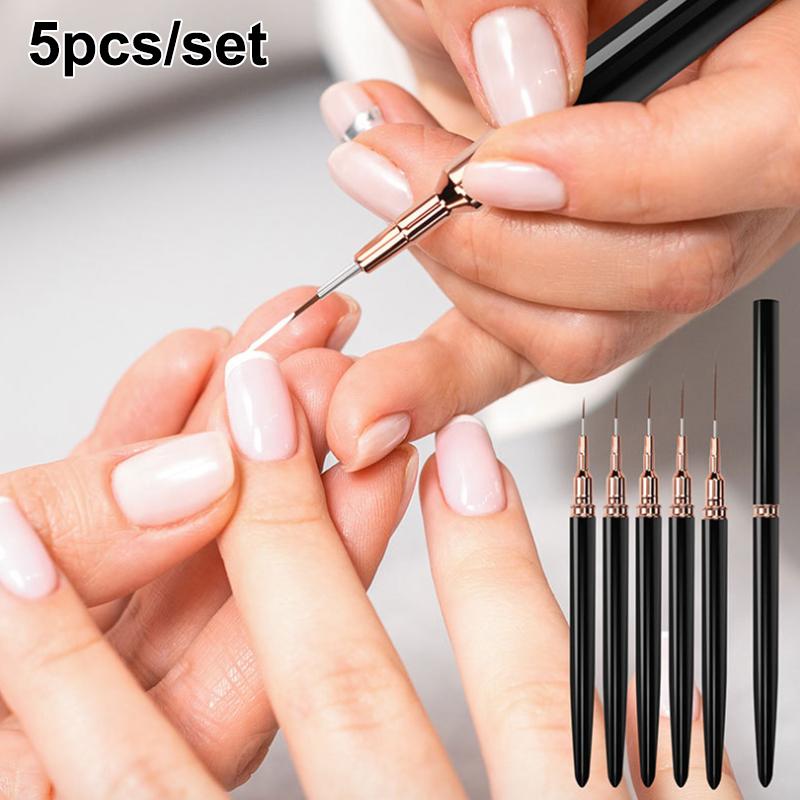 #5Pcs/Set Professional Nail Ar - Nail Art Sch 评论和价格