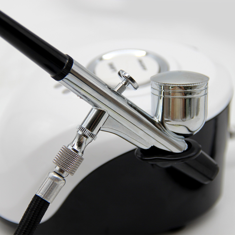 Portable Airbrush With Compres - Nail Art Sch 评论和价格