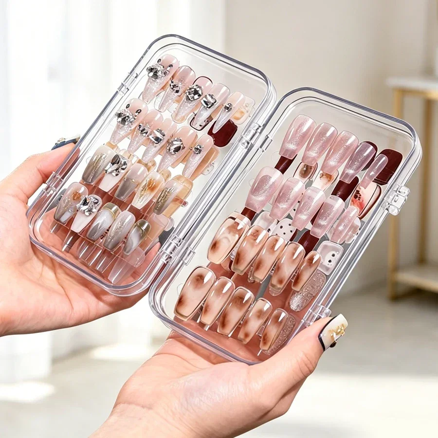 Clear Foldable Press On Nail S - Nail Art Sch 评论和价格