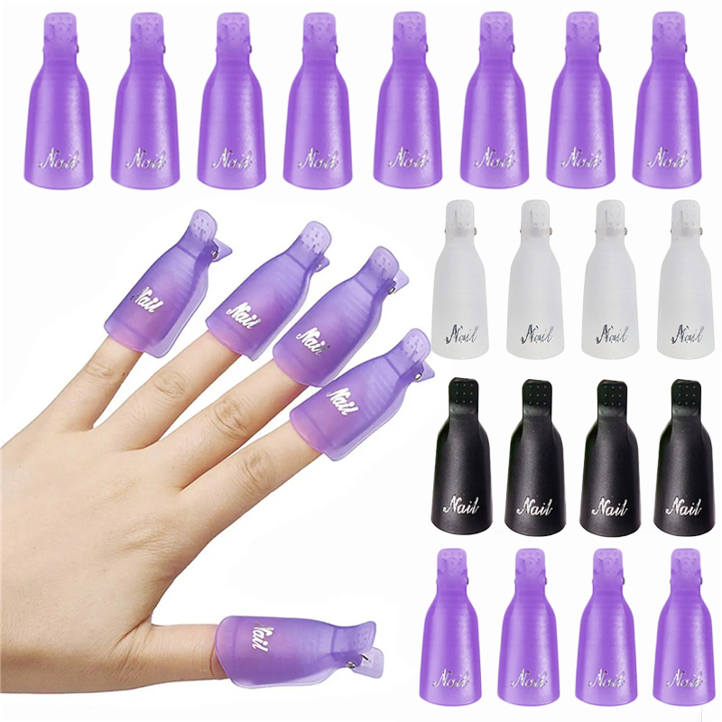10Pcs Plastic Acrylic Nail Art - Nail Art Gel Polish 评论和价格
