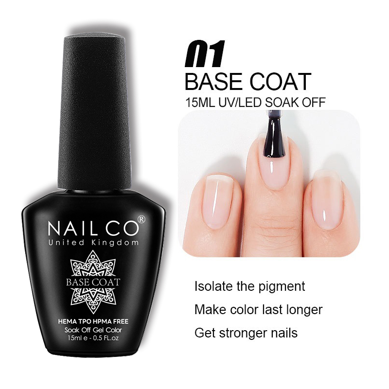 NAILCO 15ml Transparent Red Co - Nail Art Natural Pink 评论和价格