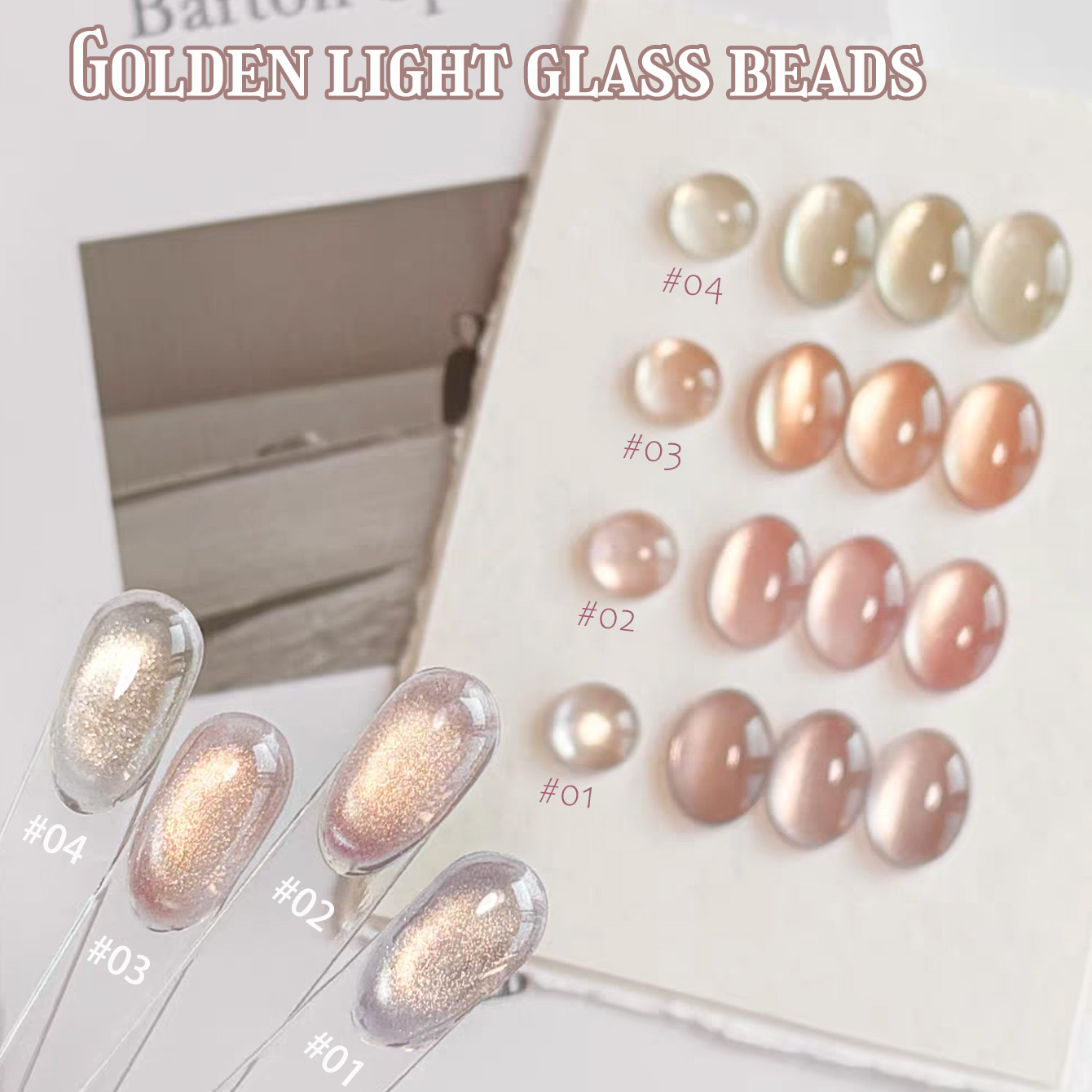 1pcs TC Pink Golden Eye Gel Na - Nail Art Cat Eye Pink 评论和价格