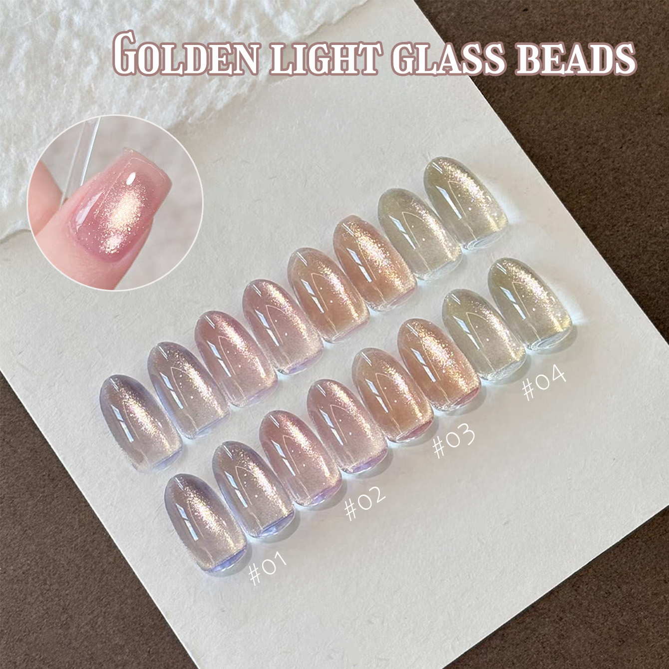 1pcs TC Pink Golden Eye Gel Na - Nail Art Cat Eye Pink 评论和价格