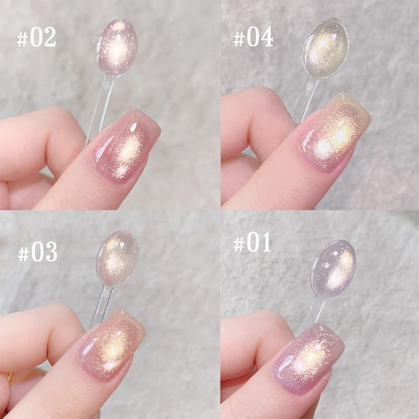1pcs TC Pink Golden Eye Gel Na - Nail Art Cat Eye Pink 评论和价格