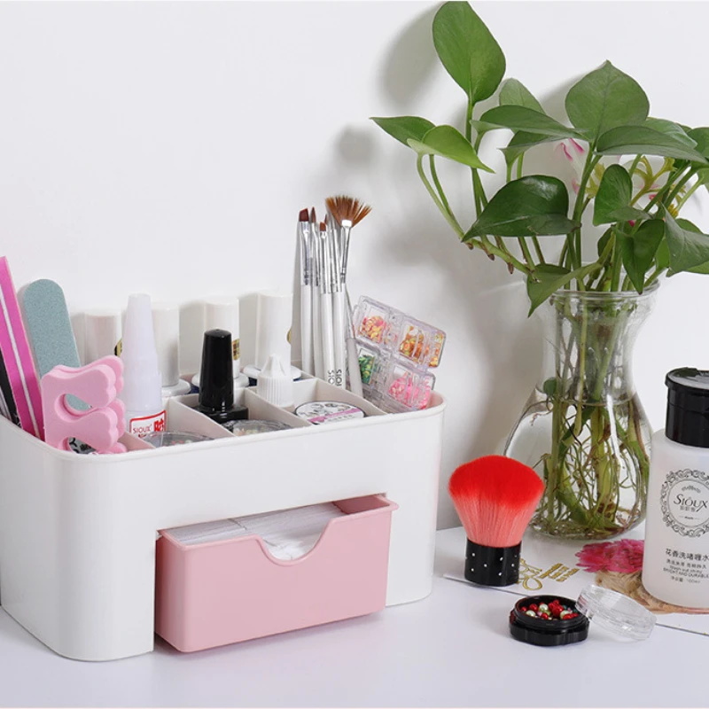 Nail Art Organizer Desktop Dra - Nail Art Sch 评论和价格