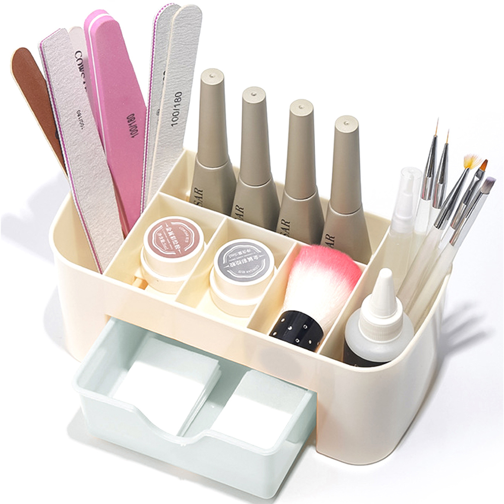 Nail Art Organizer Desktop Dra - Nail Art Sch 评论和价格