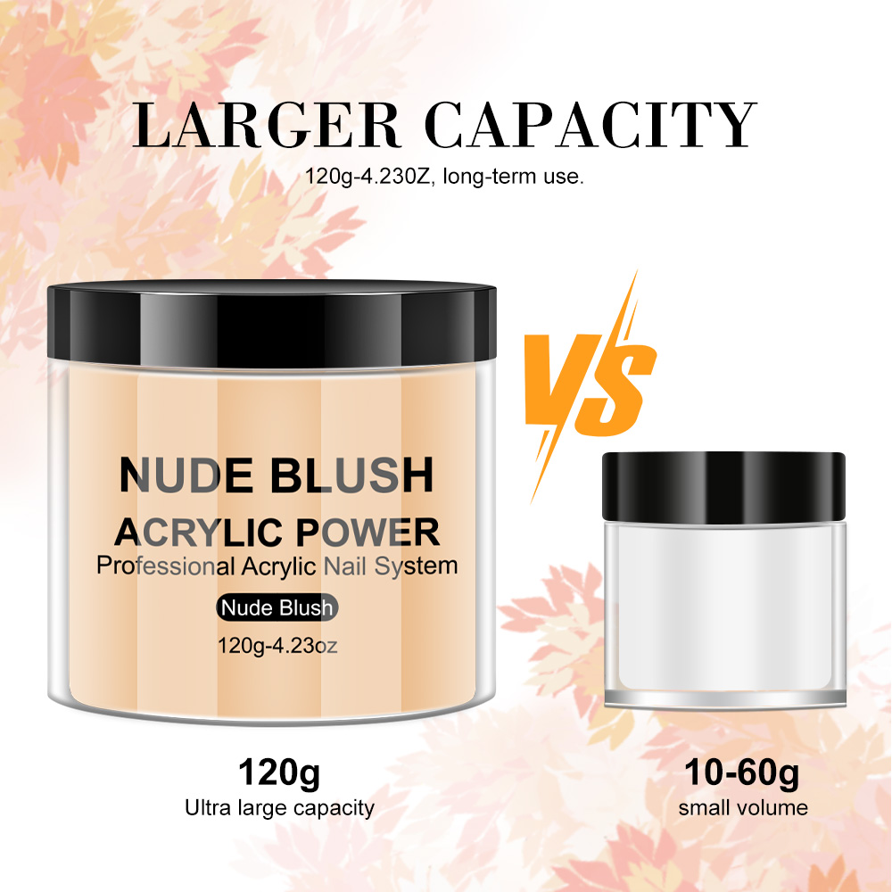 LIMEGIRL 120g Large Capacity A - Acrylic Powder Clear 评论和价格
