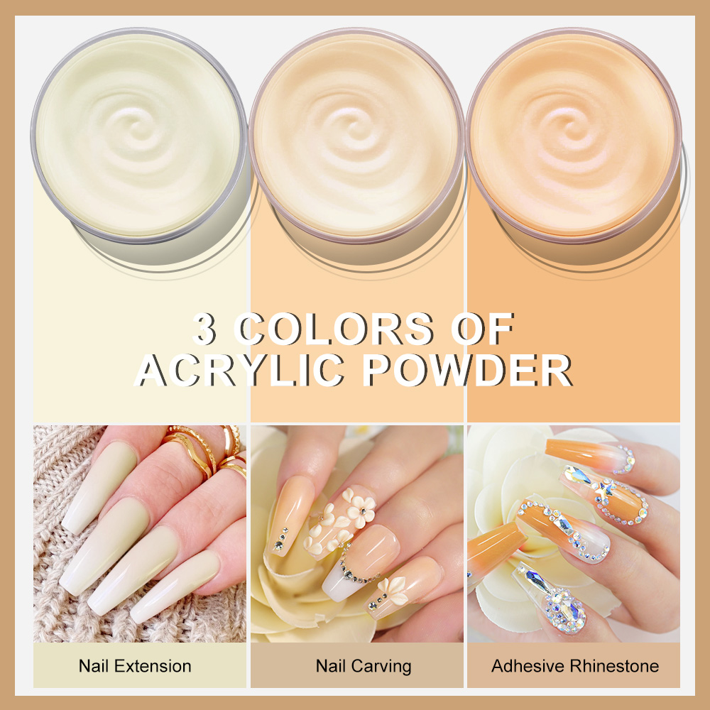 LIMEGIRL 120g Large Capacity A - Acrylic Powder Clear 评论和价格