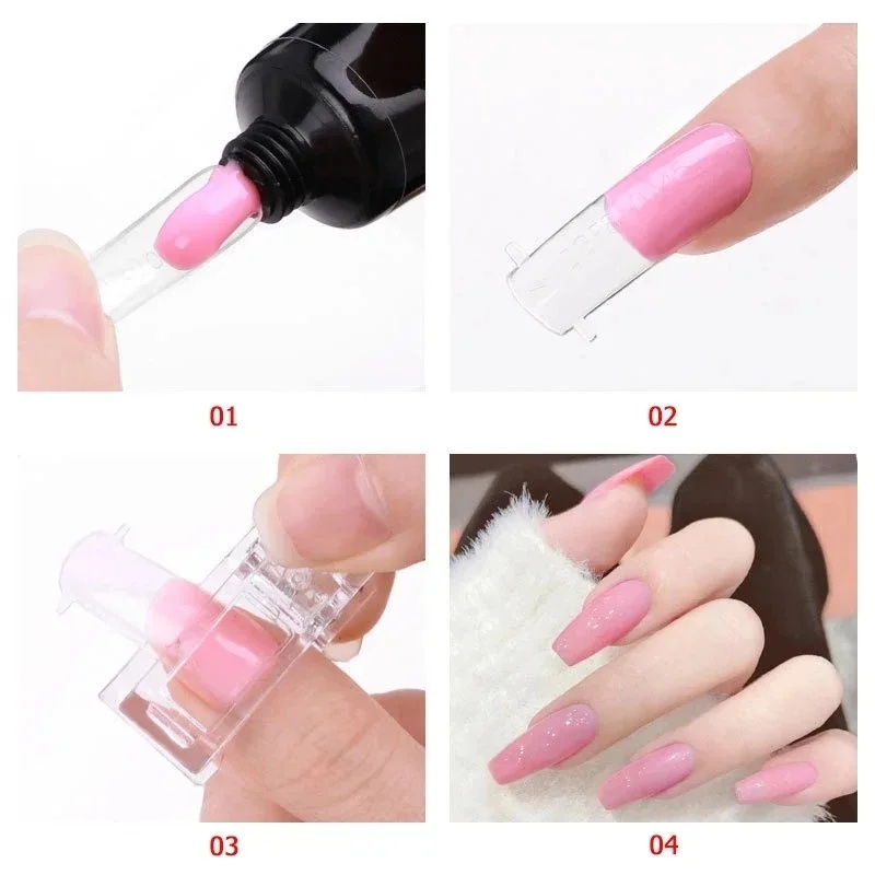 10/20Pcs Nail Clip Acrylic Nai - Nail Art Gel Polish 评论和价格